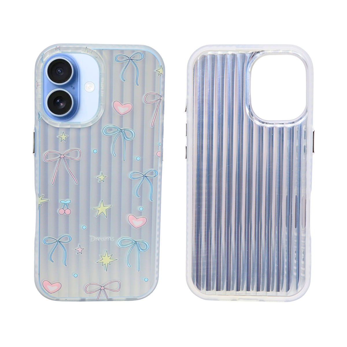 Aesthetic Bow & Floral Phone Case for iPhone 17