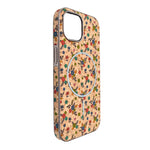 Cork Texture Printed MagSafe Compatible Phone Case for iPhone 13 / 14