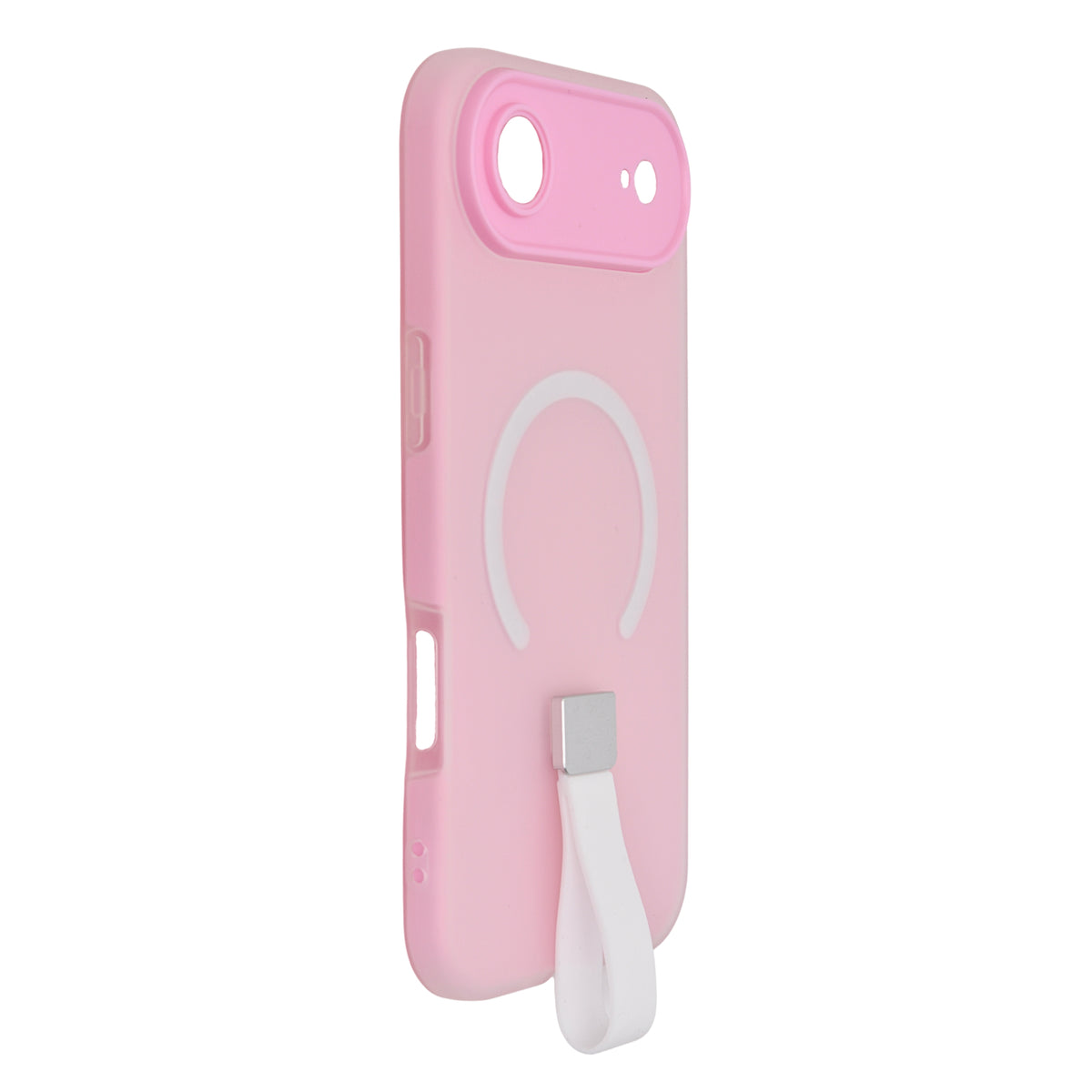 Frosty Matte with Silicone Finger Loop Phone Case for iPhone 17 Air