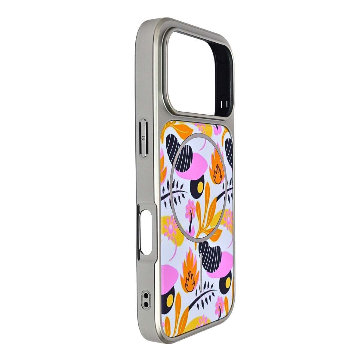 Floral Blossom Print MagSafe Compatible Phone Case for iPhone 17 Pro