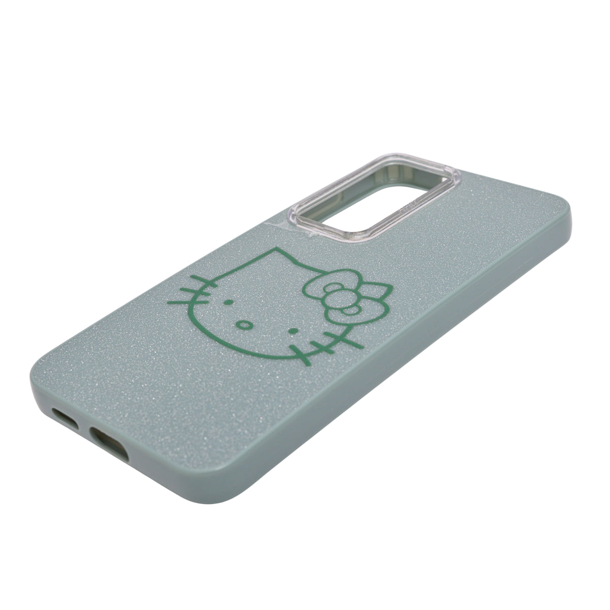 Glitter Sparkle Kitty Phone Case for Samsung Galaxy S24 / S25