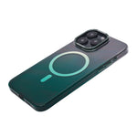 Aesthetic Gradient MagSafe with Metal Camera Protection Phone Case for iPhone 15 Pro Max