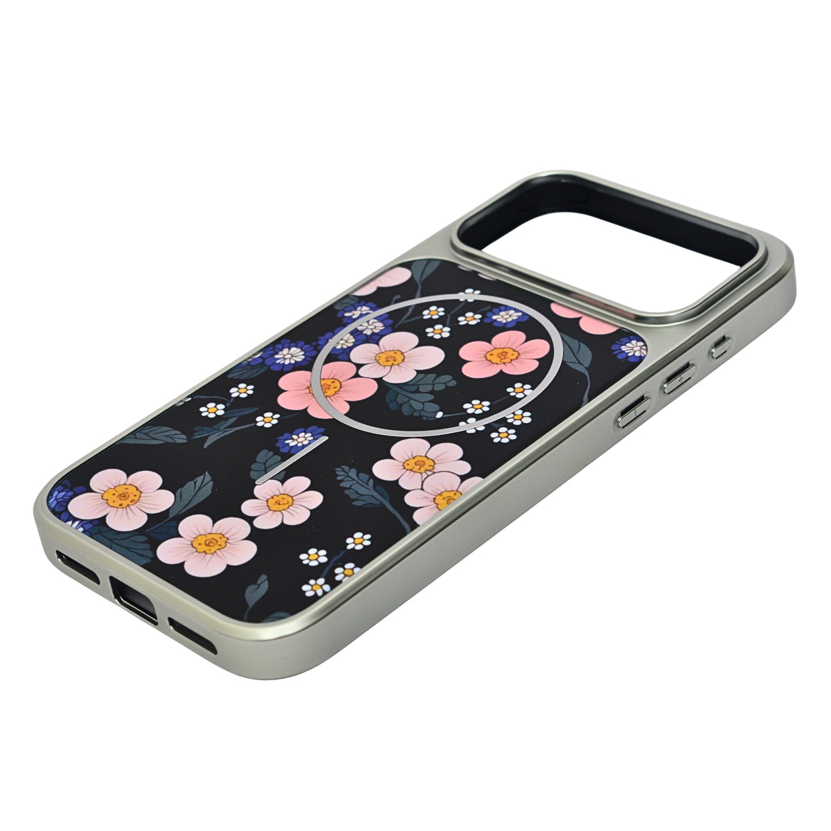 Floral Blossom Print MagSafe Compatible Phone Case for iPhone 17 Pro