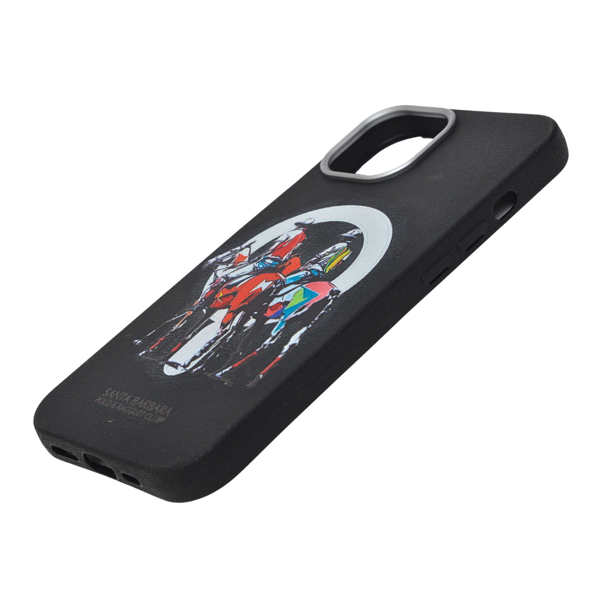 Santa Barbara Polo & Racquet Club Leather Phone Case For iPhone 15