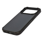 Geometric Carbon Fiber Texture Phone Case for iPhone 17 Pro