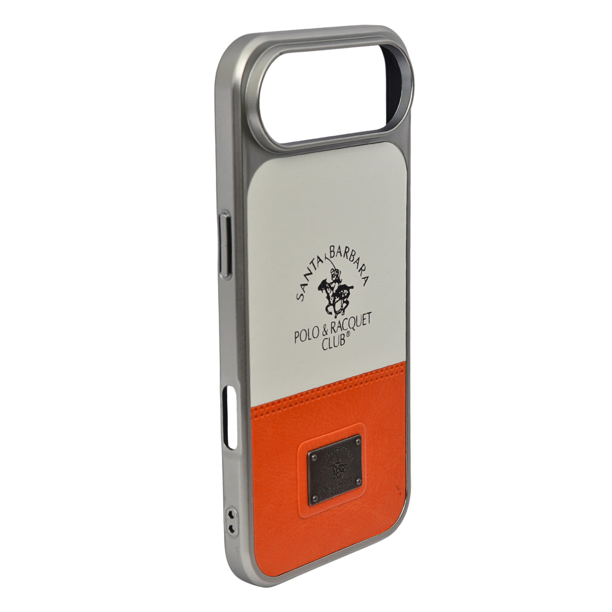 Santa Barbara Polo Club Dual Tone Leather Finish Phone Case for iPhone 17 Air