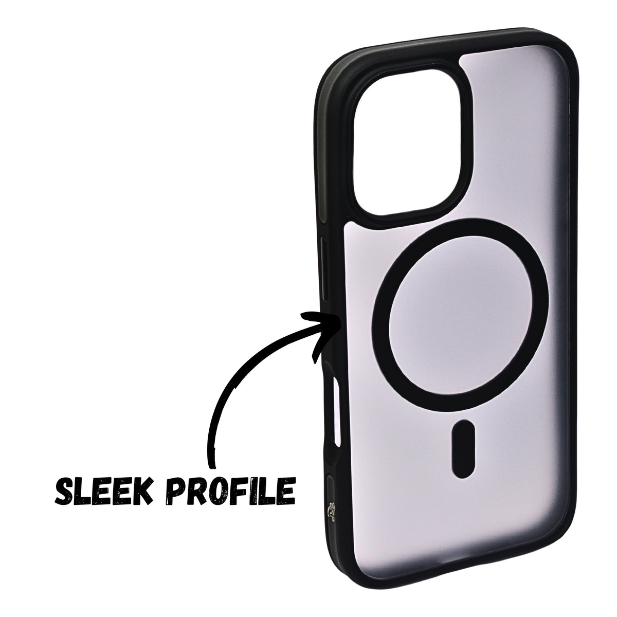 Matte Transparent Hard Shell Protective Phone Case for iPhone 16 Plus
