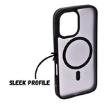 Matte Transparent Hard Shell Protective Phone Case for iPhone 16 Plus