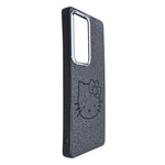 Glitter Sparkle Kitty Phone Case for Samsung Galaxy S25 Ultra