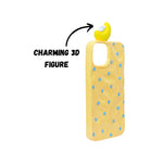3D Cartoon Character with Polka Dots Soft Phone Case for iPhone 14 Plus/ 15 Plus