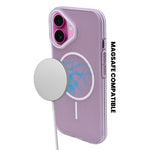 Crystal Clear Shockproof MagSafe Phone Case for iPhone 16
