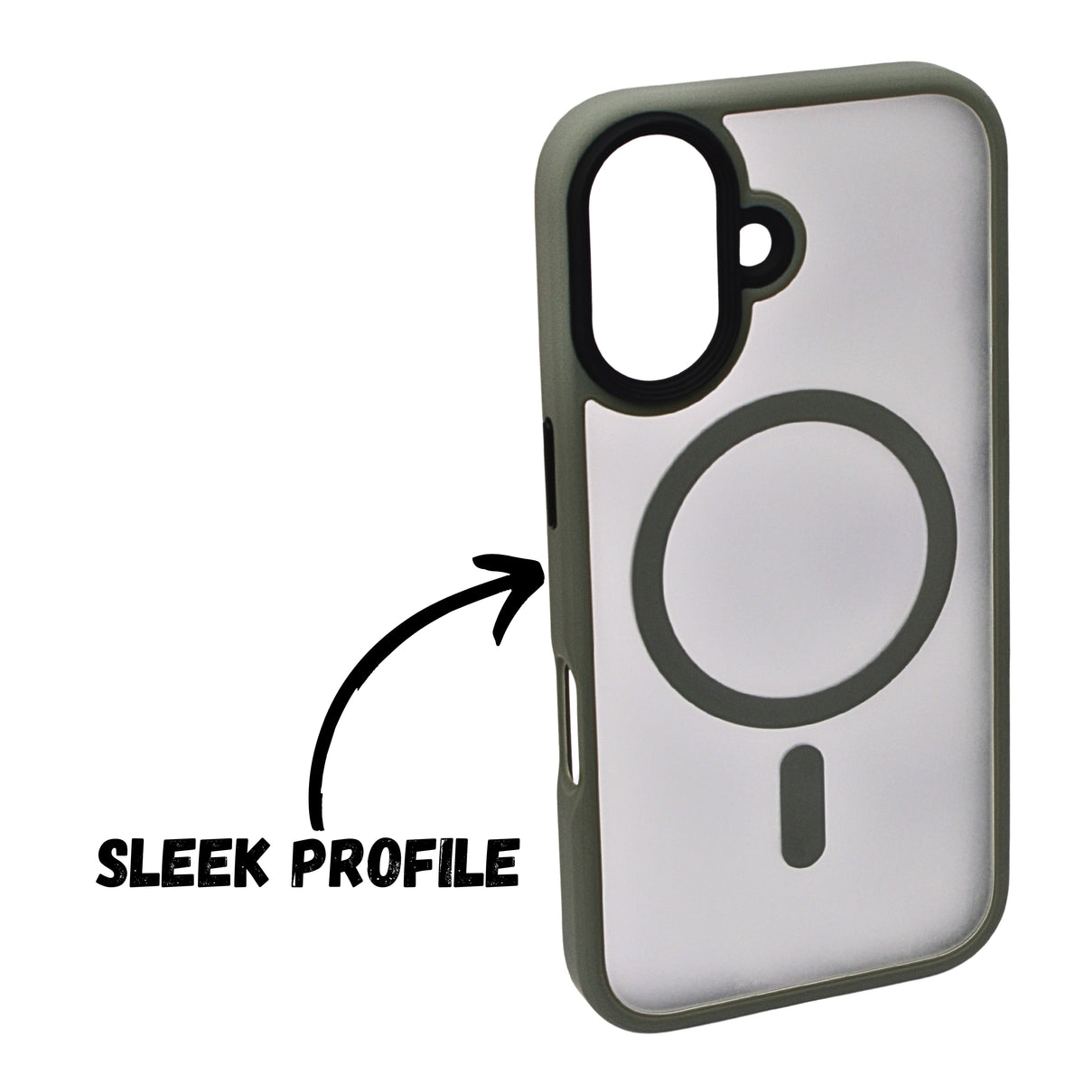 Ultimate Protection MagSafe Matt Transparent Case for iPhone 16