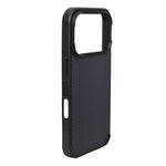 Geometric Carbon Fiber Texture Phone Case for iPhone 17 Pro