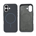 Soft Silicone with MagSafe Ring Phone Case for iPhone 17