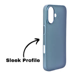 Frosted Matte Finish Slim Translucent Phone Case for iPhone 17