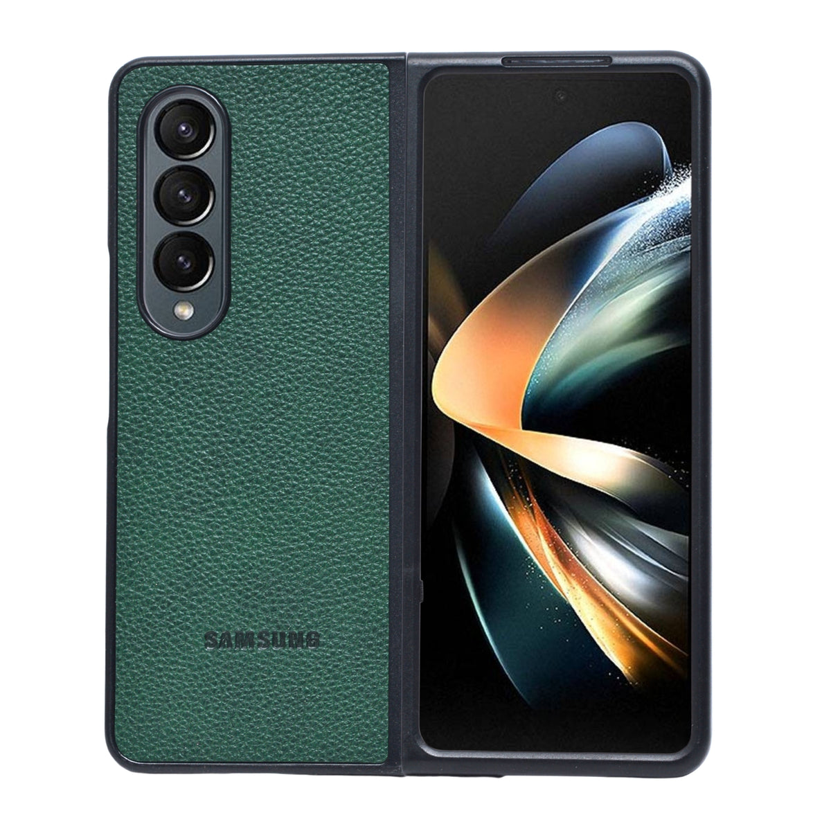 Luxury Leather Texture Protective Phone Case for Samsung Galaxy Z Fold 4