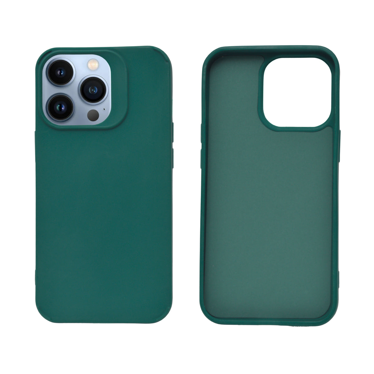 Premium Soft Silicone with Microfiber Lining Phone Case for iPhone 13 Pro
