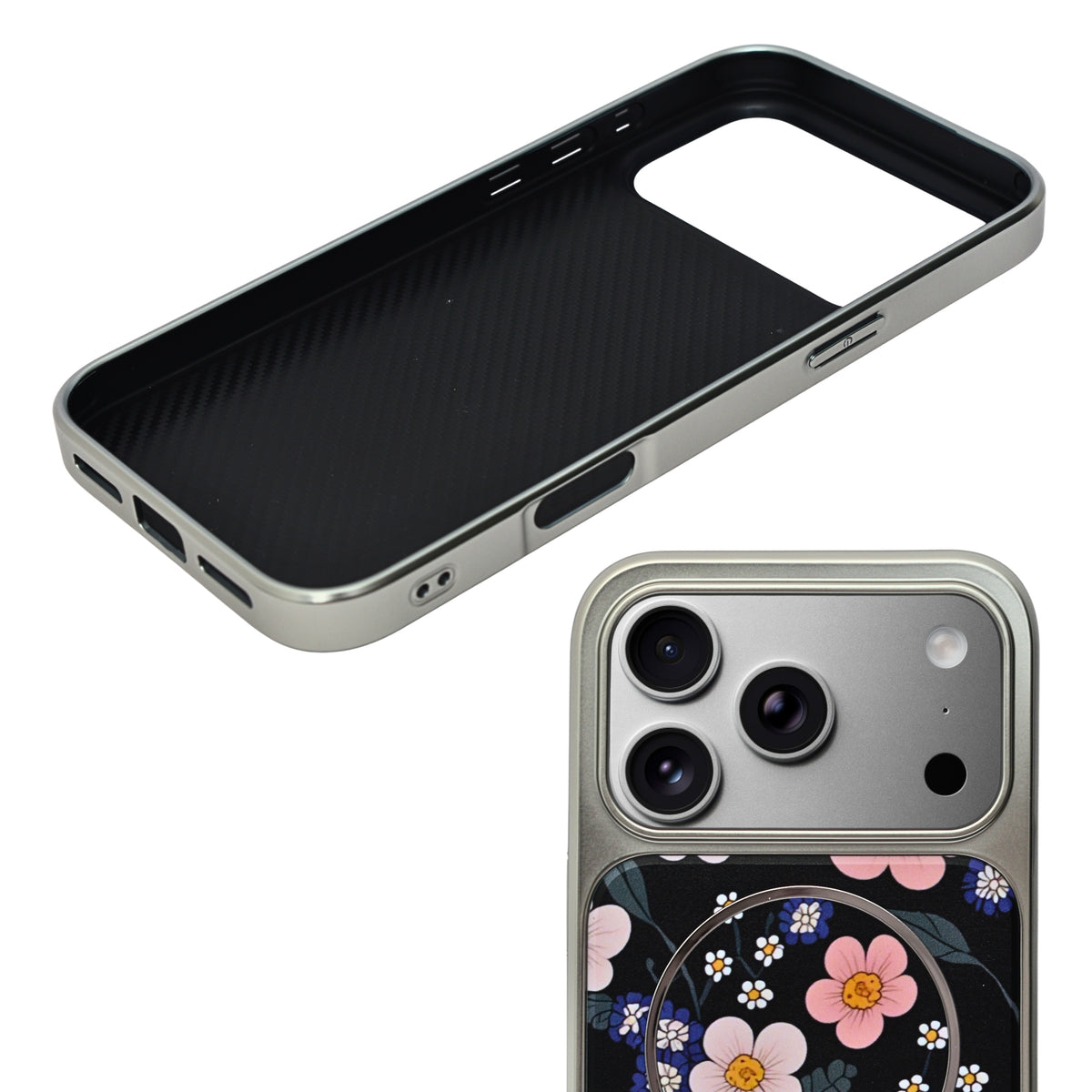 Floral Blossom Print MagSafe Compatible Phone Case for iPhone 17 Pro