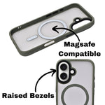 Ultimate Protection MagSafe Matt Transparent Case for iPhone 16