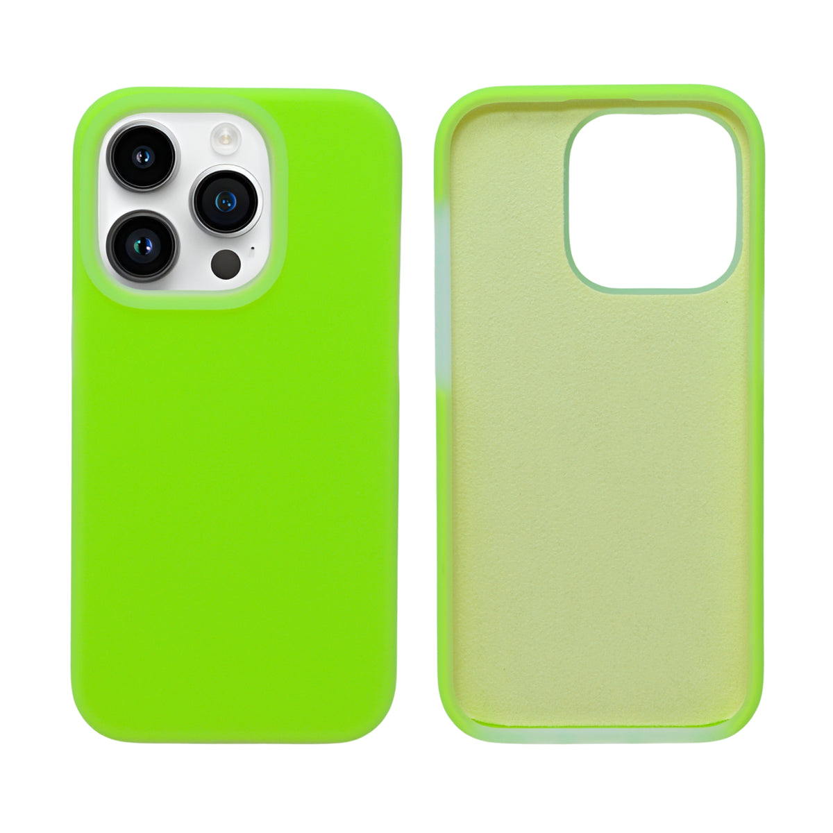 Silicone Neon Series Vibrant Phone Case for iPhone 14 Pro