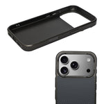 Geometric Carbon Fiber Texture Phone Case for iPhone 17 Pro