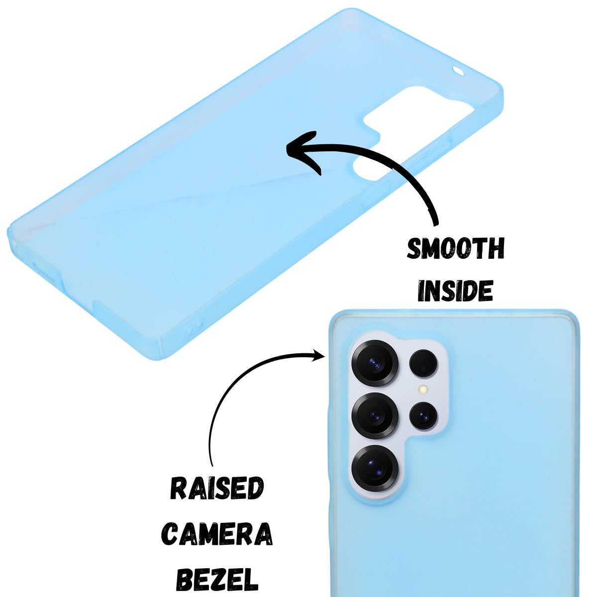 Paper Slim Translucent Matte Phone Case for Samsung S25 Ultra