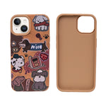 Cute Puppy Cartoon Design Protective Phone Case for iPhone 13/ 14