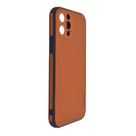 Luxury Soft Leather Texture Slim Phone Case for iPhone 12 / 12 Pro