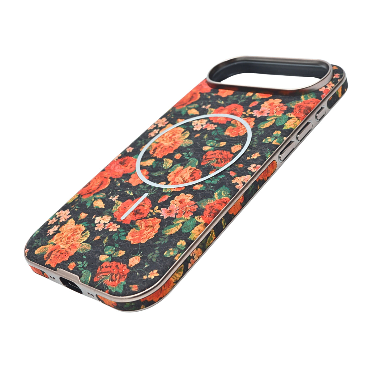 Cork Texture Printed MagSafe Compatible Phone Case for iPhone 17 Air