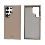 Premium Leather MagSafe Case for Samsung Galaxy S23 Ultra