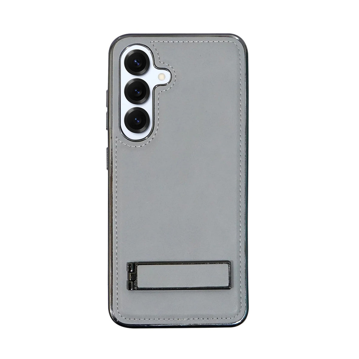 Leather MagSafe Magnetic Kickstand Case for Samsung Galaxy S25 Series