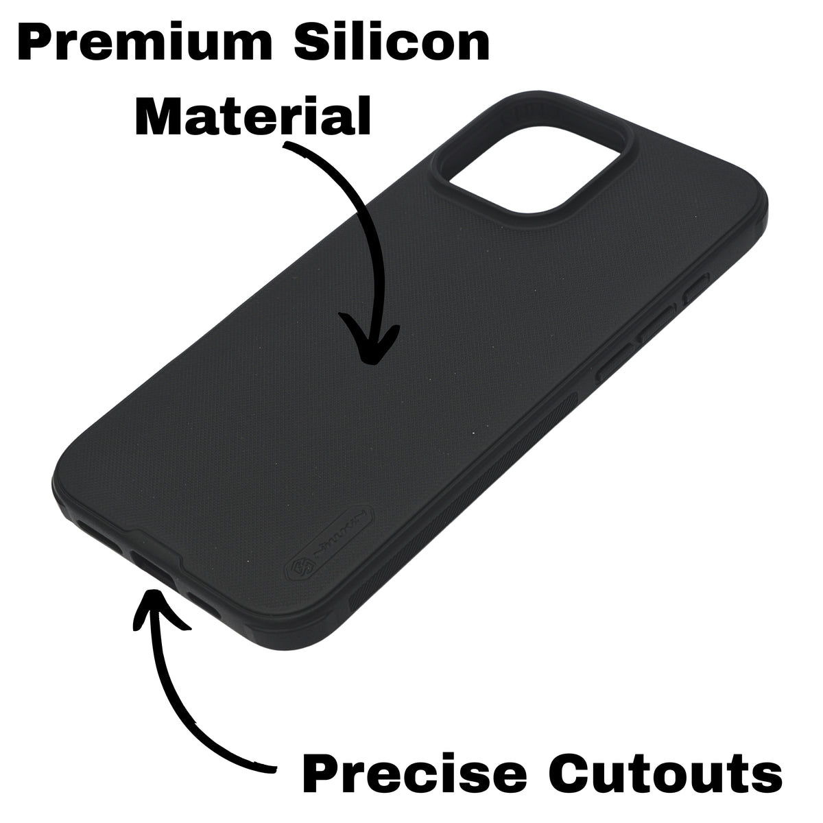 Premium Carbon Textured Anti-Slip Protective Phone Case for iPhone 16 Pro Max