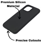 Premium Carbon Textured Anti-Slip Protective Phone Case for iPhone 16 Pro Max