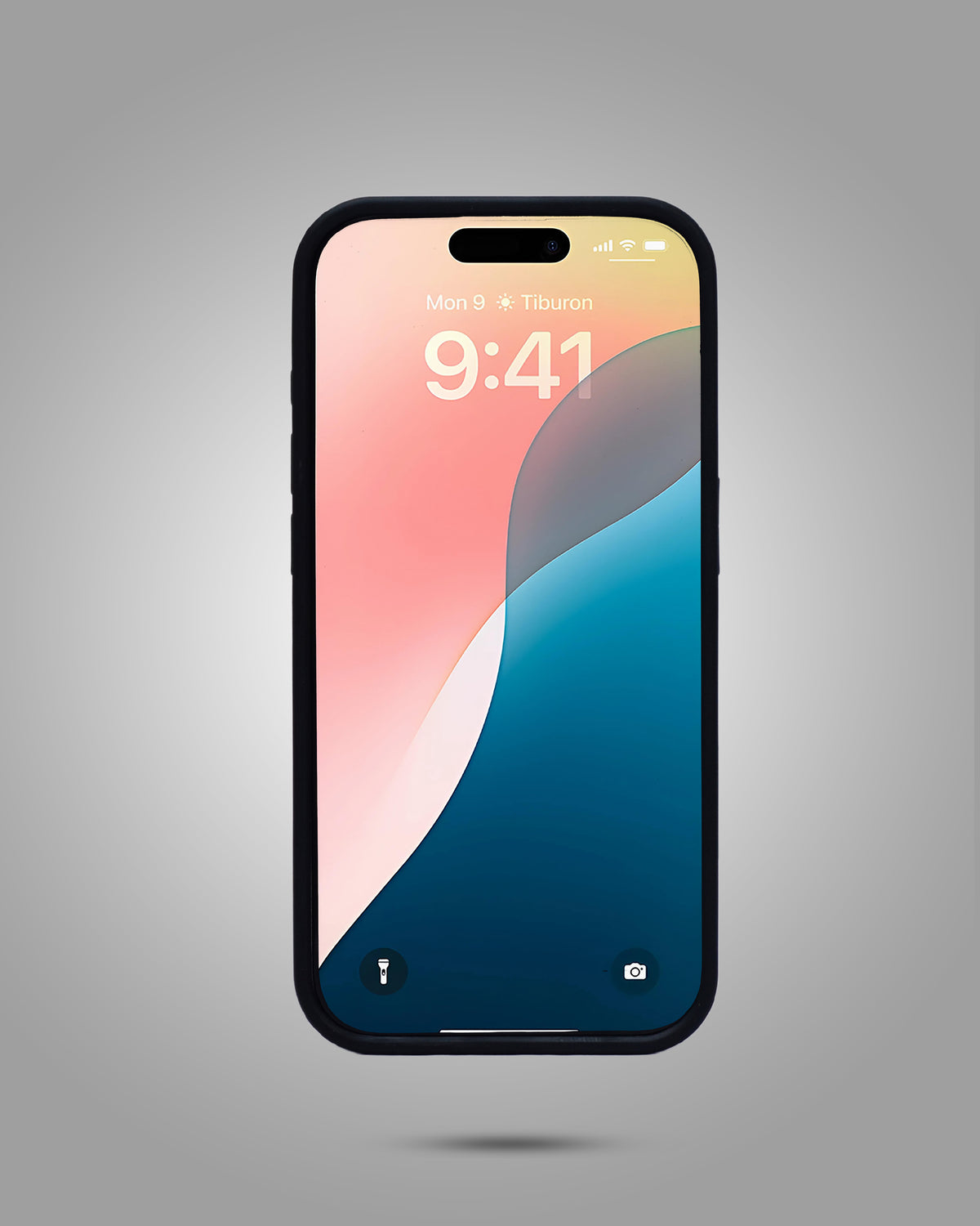 Night Wolf Hunting Pattern Print Phone Case For iPhone 15 Pro