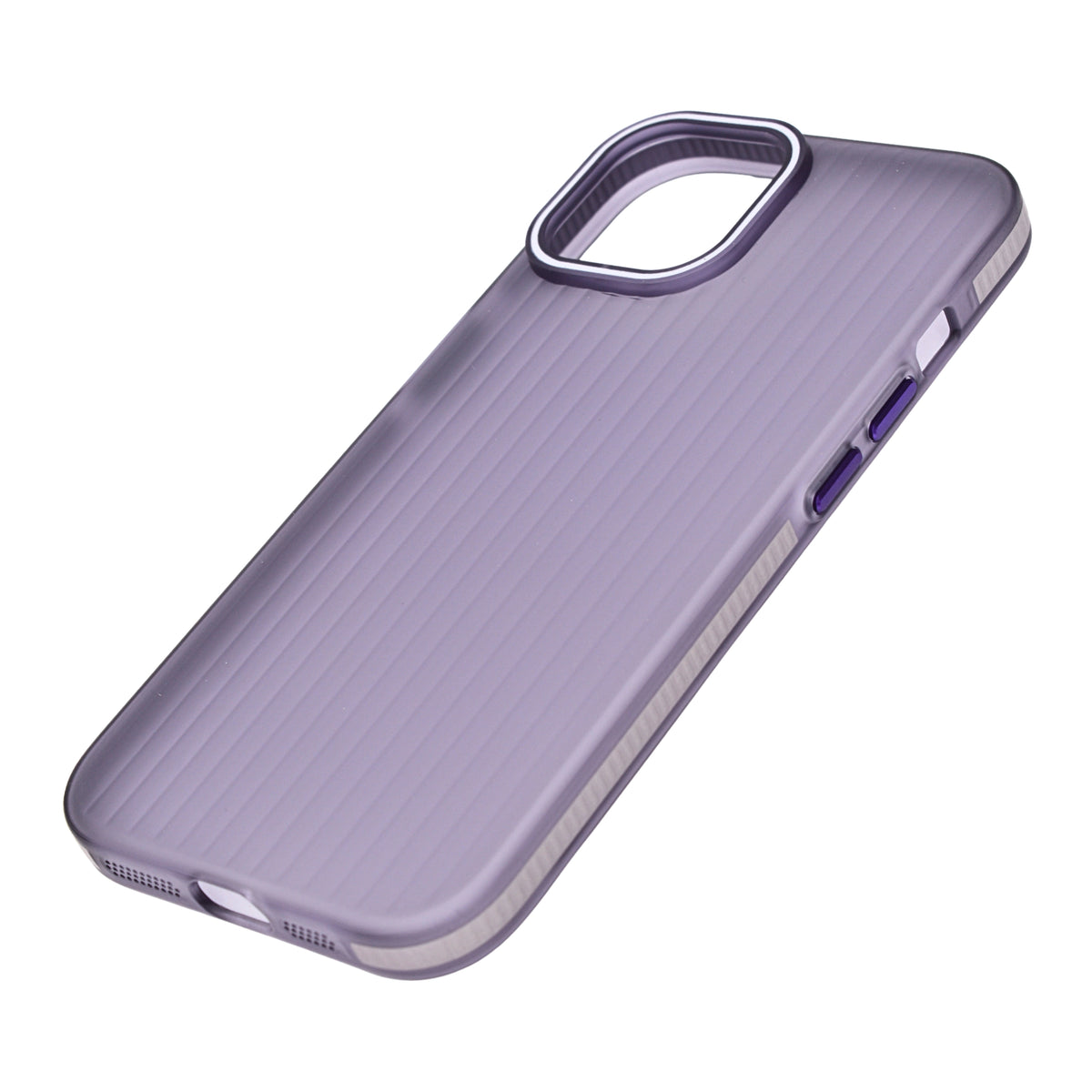 Frosted Matte Corrugated Texture Phone Case for iPhone 15