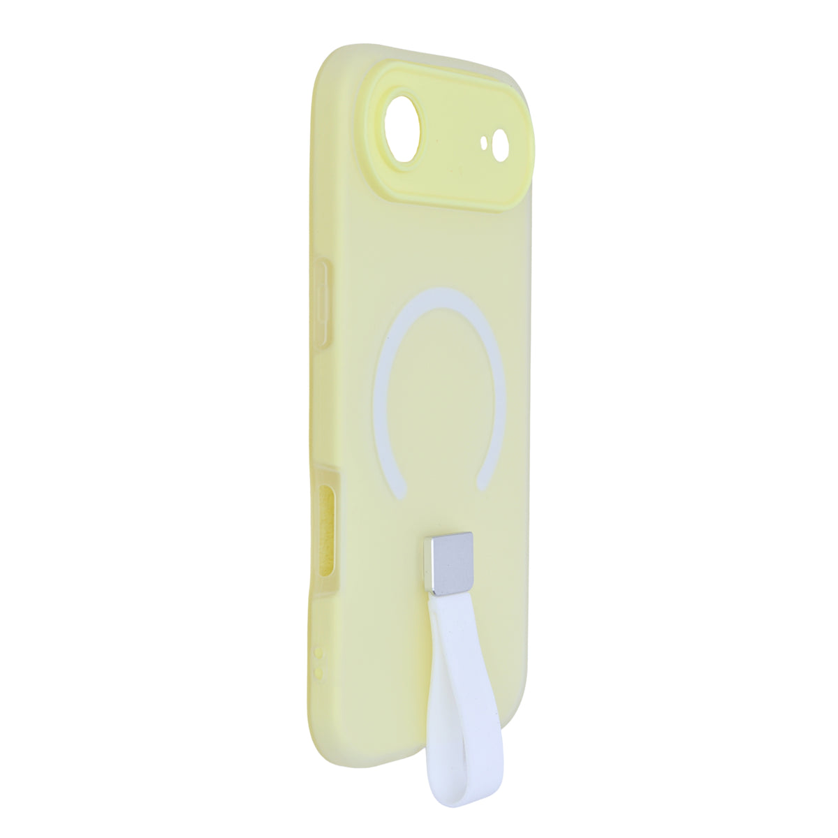 Frosty Matte with Silicone Finger Loop Phone Case for iPhone 17 Air