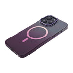Aesthetic Gradient MagSafe with Metal Camera Protection Phone Case for iPhone 15 Pro Max