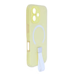 Frosty Matte with Silicone Finger Loop Phone Case for iPhone 17