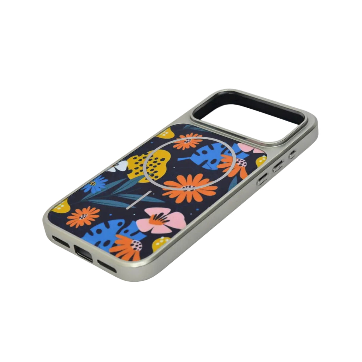 Floral Blossom Print MagSafe Compatible Phone Case for iPhone 17 Pro Max