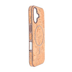 Cork Texture Printed MagSafe Compatible Phone Case for iPhone 17