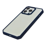 Premium Transparent Phone Case with Accent Frame for iPhone 13 Pro