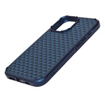 Geometric Carbon Fiber Texture Phone Case for iPhone 16