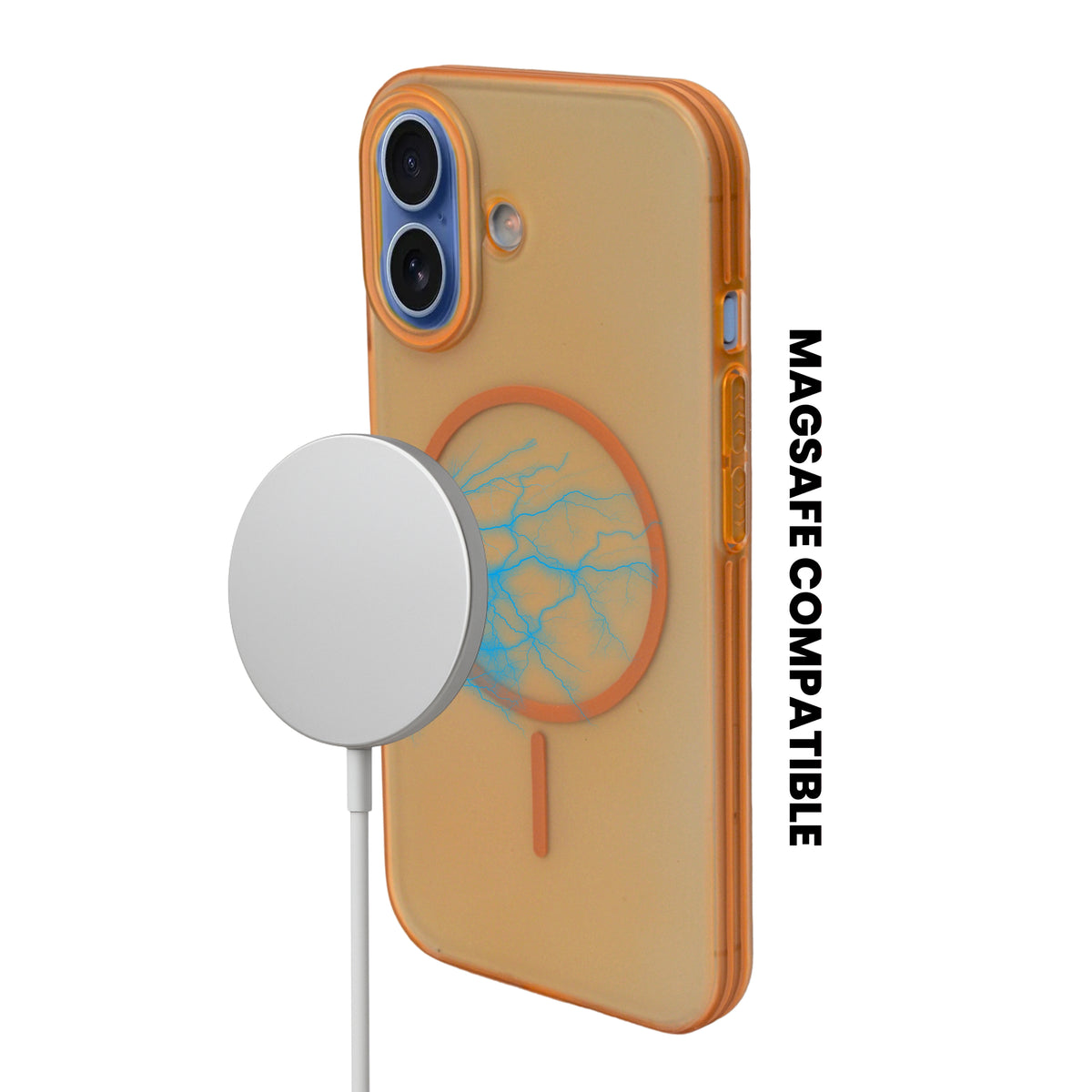 Crystal Clear Shockproof MagSafe Phone Case for iPhone 17