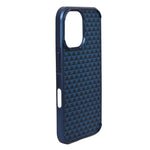 Geometric Carbon Fiber Texture Phone Case for iPhone 16