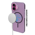 Crystal Clear Shockproof MagSafe Phone Case for iPhone 16