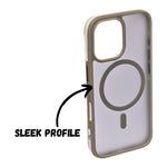 Matte Transparent Hard Shell Protective Phone Case for iPhone 16 Plus