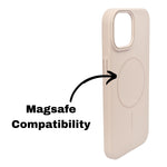 Matte Finish Hard Plastic MagSafe Compatible Phone Case for iPhone 15
