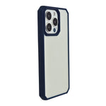 Premium Transparent Phone Case with Accent Frame for iPhone 13 Pro