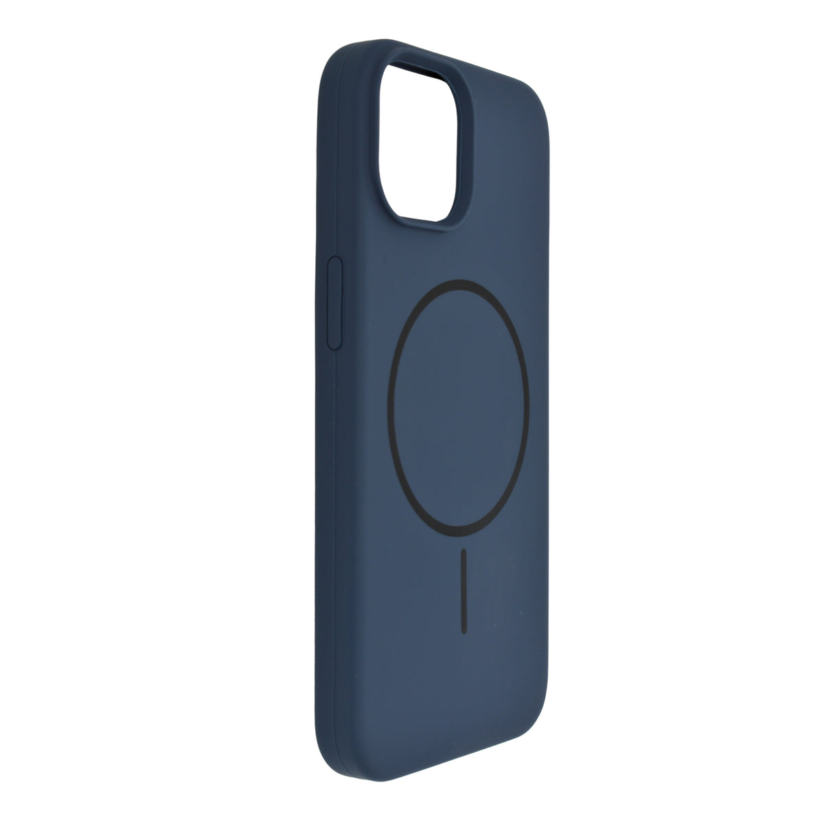 Soft Silicone with MagSafe Ring Phone Case for iPhone 14 Plus / 15 Plus