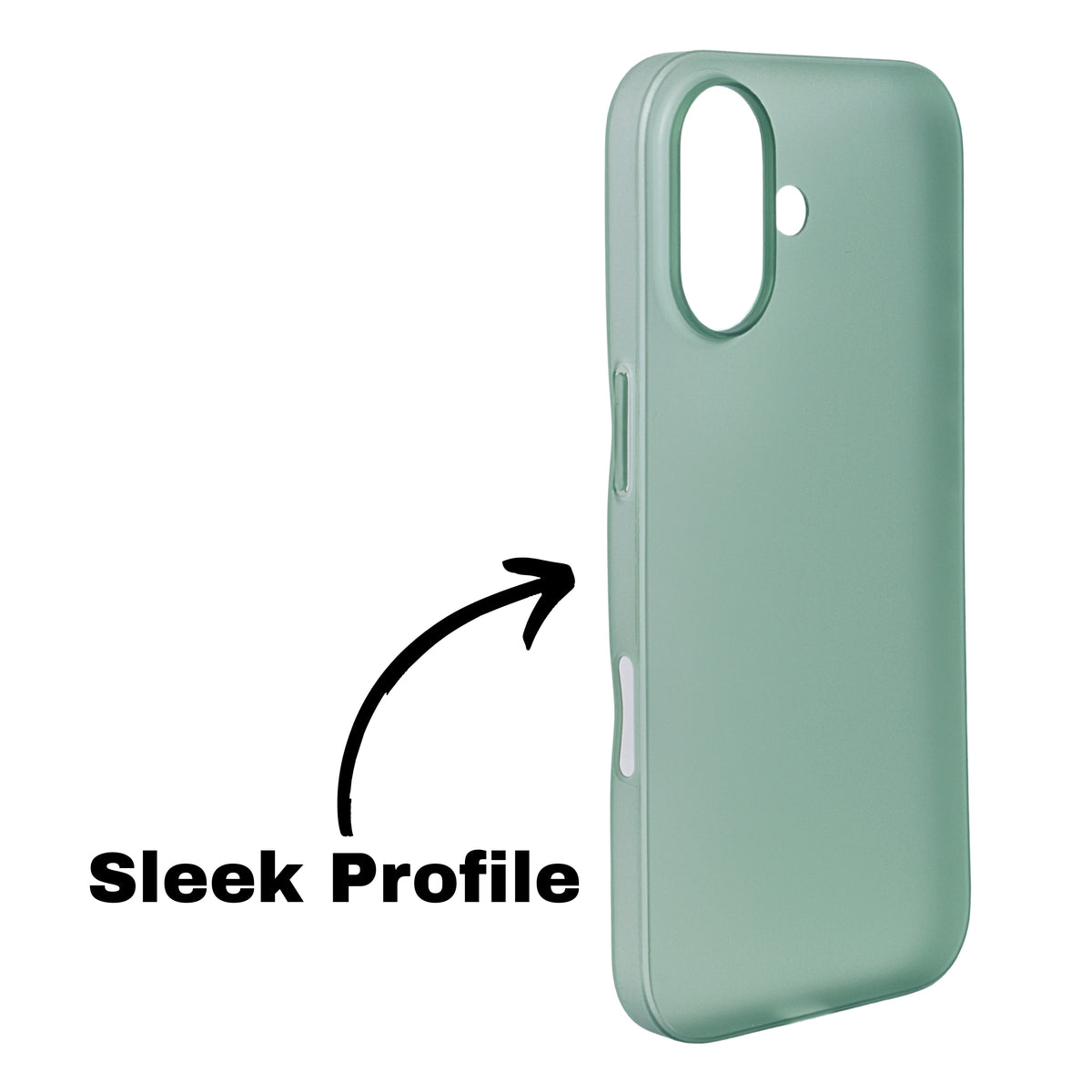 Frosted Matte Finish Slim Translucent Phone Case for iPhone 17
